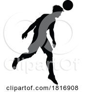 Soccer Football Player Male Silhouette Man