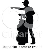 Golfer Golf Sports Person Silhouette