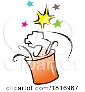 Cartoon Drink With A Punch Licensed Clipart by Johnny Sajem