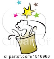 Cartoon Drink With A Punch Licensed Clipart by Johnny Sajem