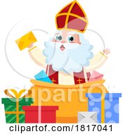 Poster, Art Print Of Cartoon Saint Nicholas Licensed Clipart