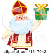 Poster, Art Print Of Cartoon Saint Nicholas Licensed Clipart