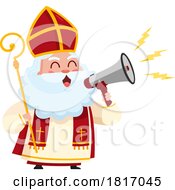 Poster, Art Print Of Cartoon Saint Nicholas Licensed Clipart