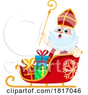 Poster, Art Print Of Cartoon Saint Nicholas Licensed Clipart