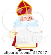 Poster, Art Print Of Cartoon Saint Nicholas Licensed Clipart