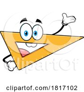 Cartoon Ruler Mascot Licensed Clipart