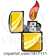 Cartoon Lighter Licensed Clipart