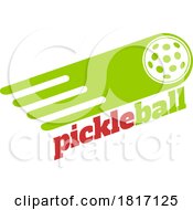 Cartoon Pickleball Design Licensed Clipart