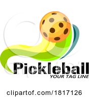 Cartoon Pickleball Design Licensed Clipart