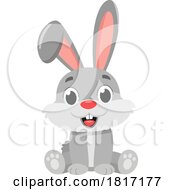 Cartoon Happy Rabbit Licensed Clipart