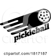 Cartoon Pickleball Design Licensed Clipart