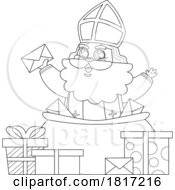 Poster, Art Print Of Cartoon Saint Nicholas Licensed Clipart