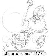 Poster, Art Print Of Cartoon Saint Nicholas Licensed Clipart