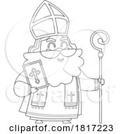 Poster, Art Print Of Cartoon Saint Nicholas Licensed Clipart