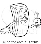 Cartoon Eraser Mascot Licensed Clipart