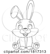 Cartoon Happy Rabbit Licensed Clipart