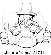 Turkey Thanksgiving Cartoon Bird Christmas Mascot