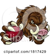 Boar Wild Hog Razorback Warthog Pig Cricket Mascot