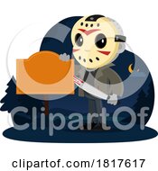 Halloween Mass Murderer Jason Licensed Clipart