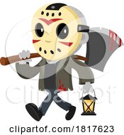 Halloween Mass Murderer Jason Licensed Clipart