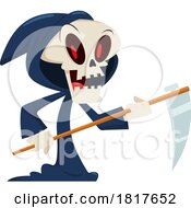 Poster, Art Print Of Grim Reaper Licensed Clipart