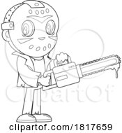 Poster, Art Print Of Halloween Mass Murderer Jason Licensed Clipart