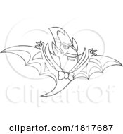 Poster, Art Print Of Flying Vampire Licensed Clipart