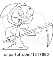 Poster, Art Print Of Grim Reaper Licensed Clipart