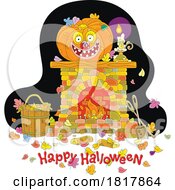 Poster, Art Print Of Happy Halloween Greeting