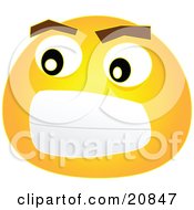 Poster, Art Print Of Frustrated Smiley Emoticon Face