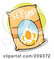 Poster, Art Print Of Packet Of Flower Seeds