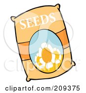 Poster, Art Print Of Bag Of Flower Seeds