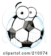 Soccer Ball With Eyes