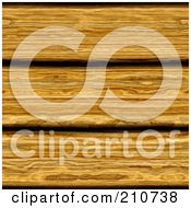 Poster, Art Print Of Seamless Background Of Rustic Wooden Oak Planks