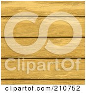 Royalty Free RF Clipart Illustration Of A Seamless Background Of Golden Wooden Oak Planks