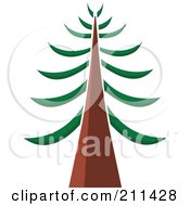 Poster, Art Print Of Tall Redwood Tree