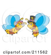 Honey Bee Bride And Groom