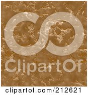 Poster, Art Print Of Seamless Background Of A Golden Mountainous Region