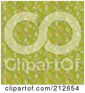 Poster, Art Print Of Seamless Repeat Background Of Shimmers On Green