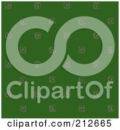 Royalty Free RF Clipart Illustration Of A Seamless Repeat Background Of Squares On Green