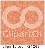 Poster, Art Print Of Seamless Repeat Background Of Colorful Swirls On Pink