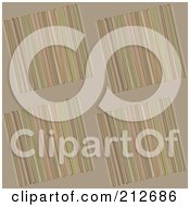 Poster, Art Print Of Seamless Repeat Background Of Lines On Tan