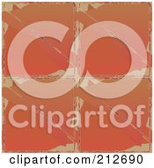 Poster, Art Print Of Seamless Repeat Background Of Abstract Orange