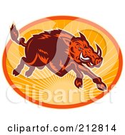 Running Boar Logo