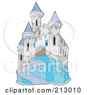 Poster, Art Print Of Icy Castle