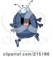 Poster, Art Print Of Excited Pillbug Jumping