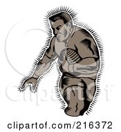 Poster, Art Print Of Rugby Football Player - 71