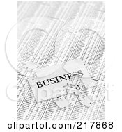 Poster, Art Print Of Incomplete Business Puzzle Over Stock Charts