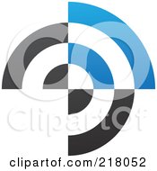 Royalty Free RF Clipart Illustration Of An Abstract Circle Logo Icon Design 20