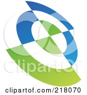 Royalty Free RF Clipart Illustration Of An Abstract Circle Logo Icon Design 9